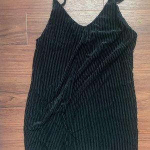 SOLD - Black small soft target dress